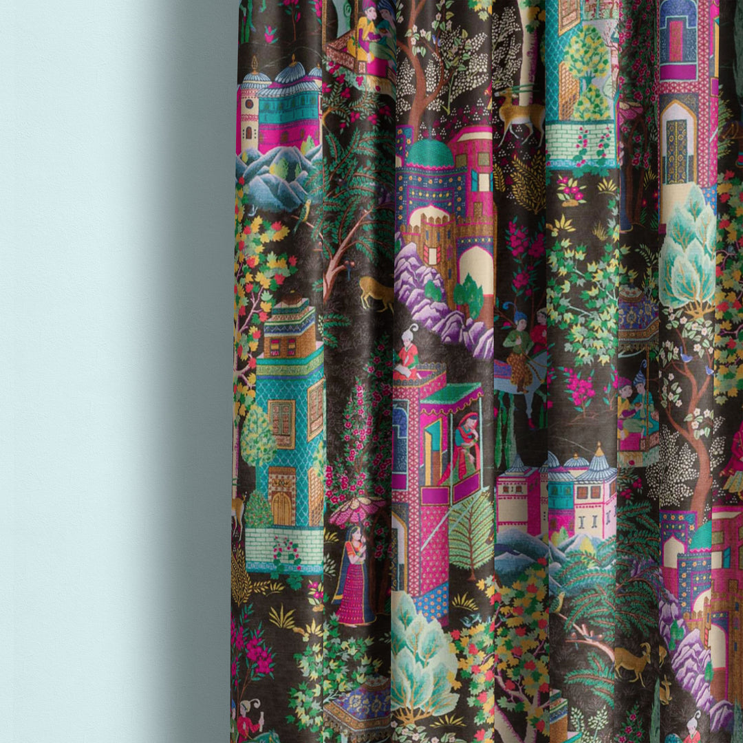 Curtains.