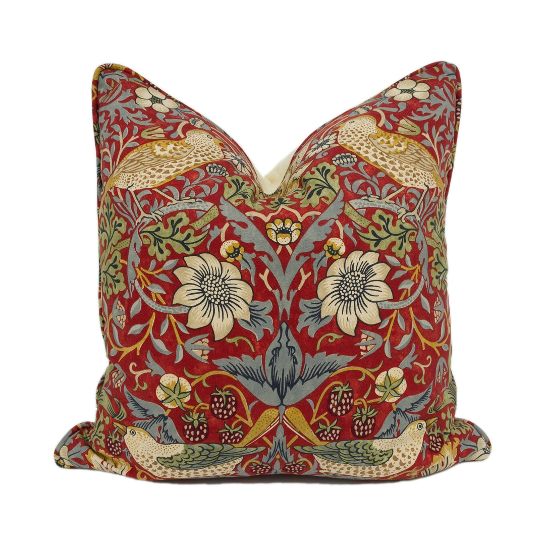 Damask cushions.