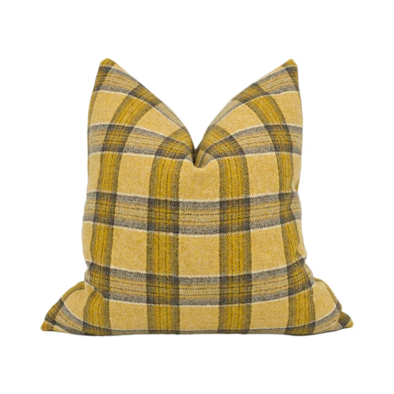 Check / Plaid Cushion Collection.