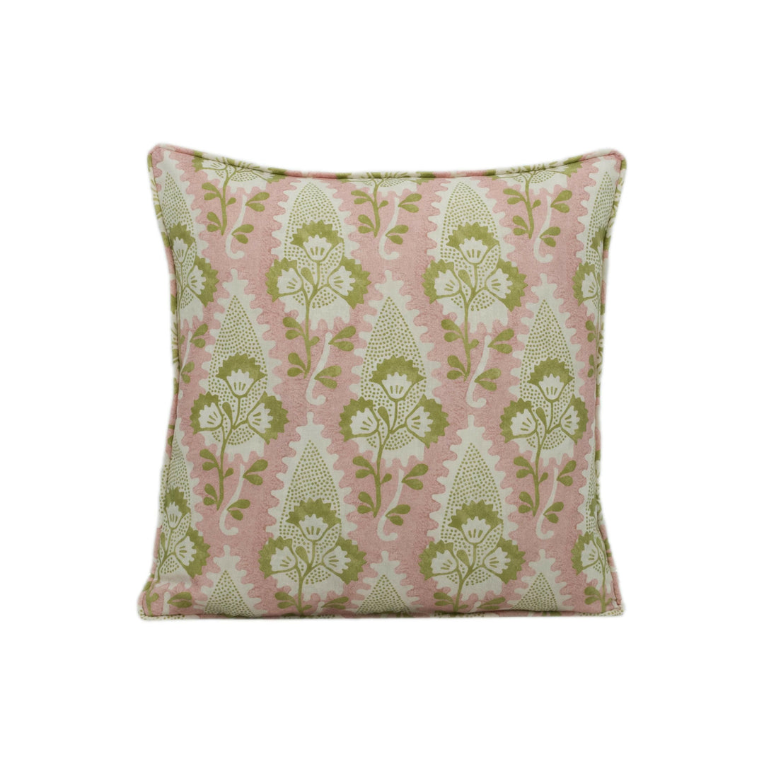 Thibaut - Anna French - Cornwall - Blush - Beautiful Botanical Paisley Designer Cushion Cover - Luxury Throw Pillow - Handmade Home Décor.