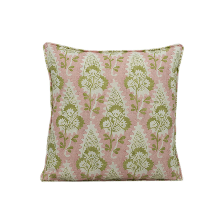 Thibaut - Anna French - Cornwall - Blush - Beautiful Botanical Paisley Designer Cushion Cover - Luxury Throw Pillow - Handmade Home Décor.