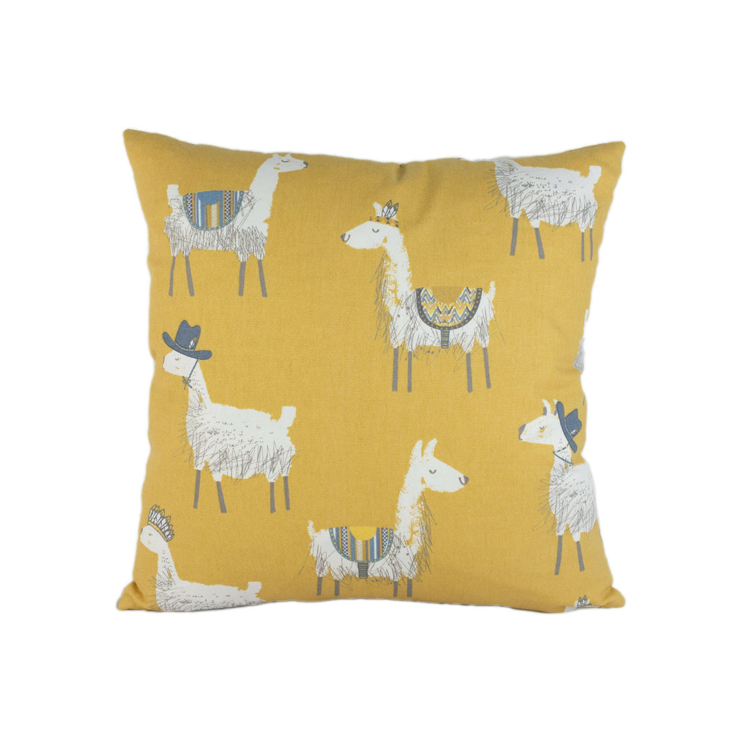 Iliv - Alpaca - Quince - Funky Fun Designer Cushion Cover Home Décor Throw Pillow.