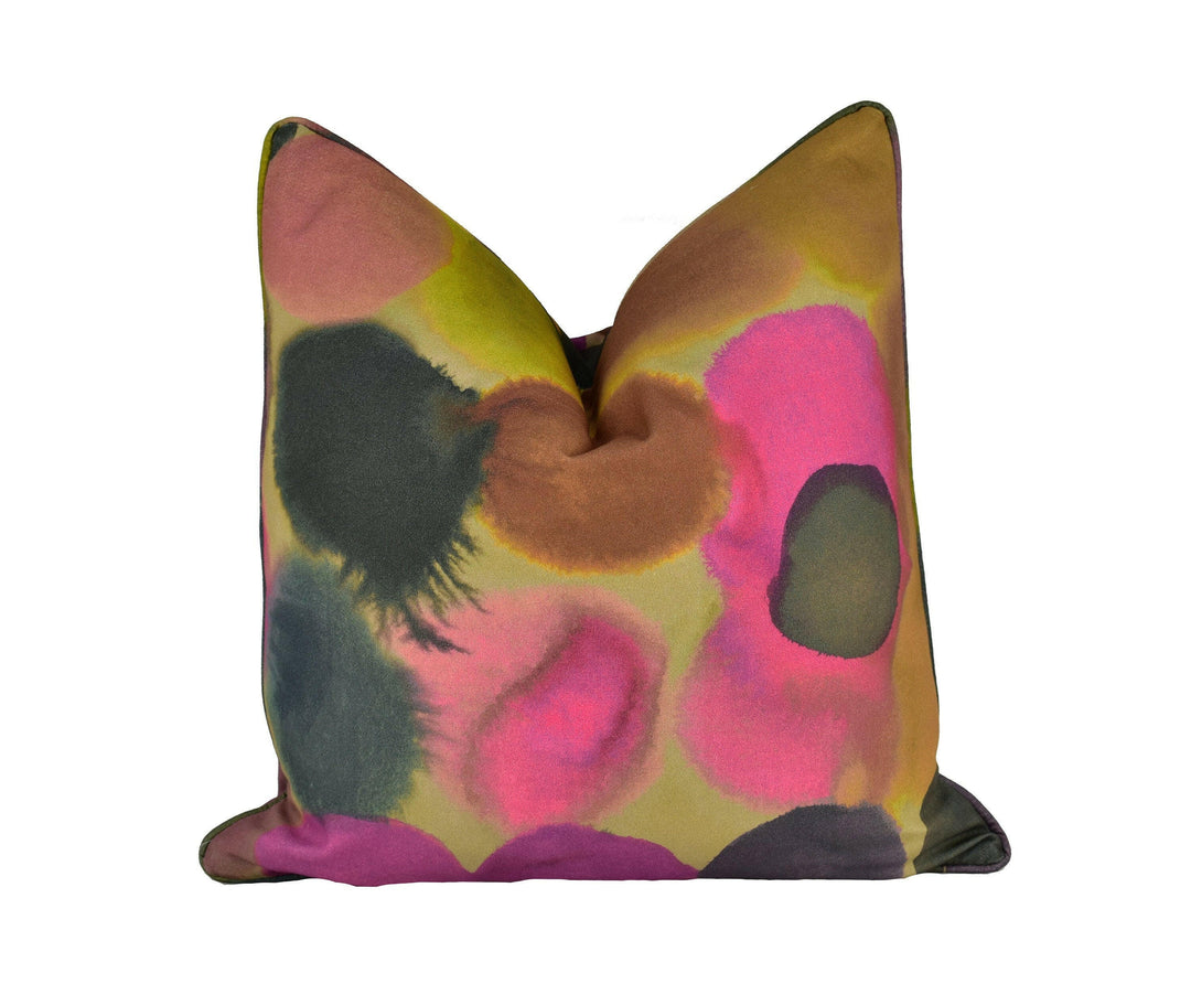 Designers Guild - Sashi - Saffron - Self Piped Cushion Cover Throw Pillow Designer Home Decor.