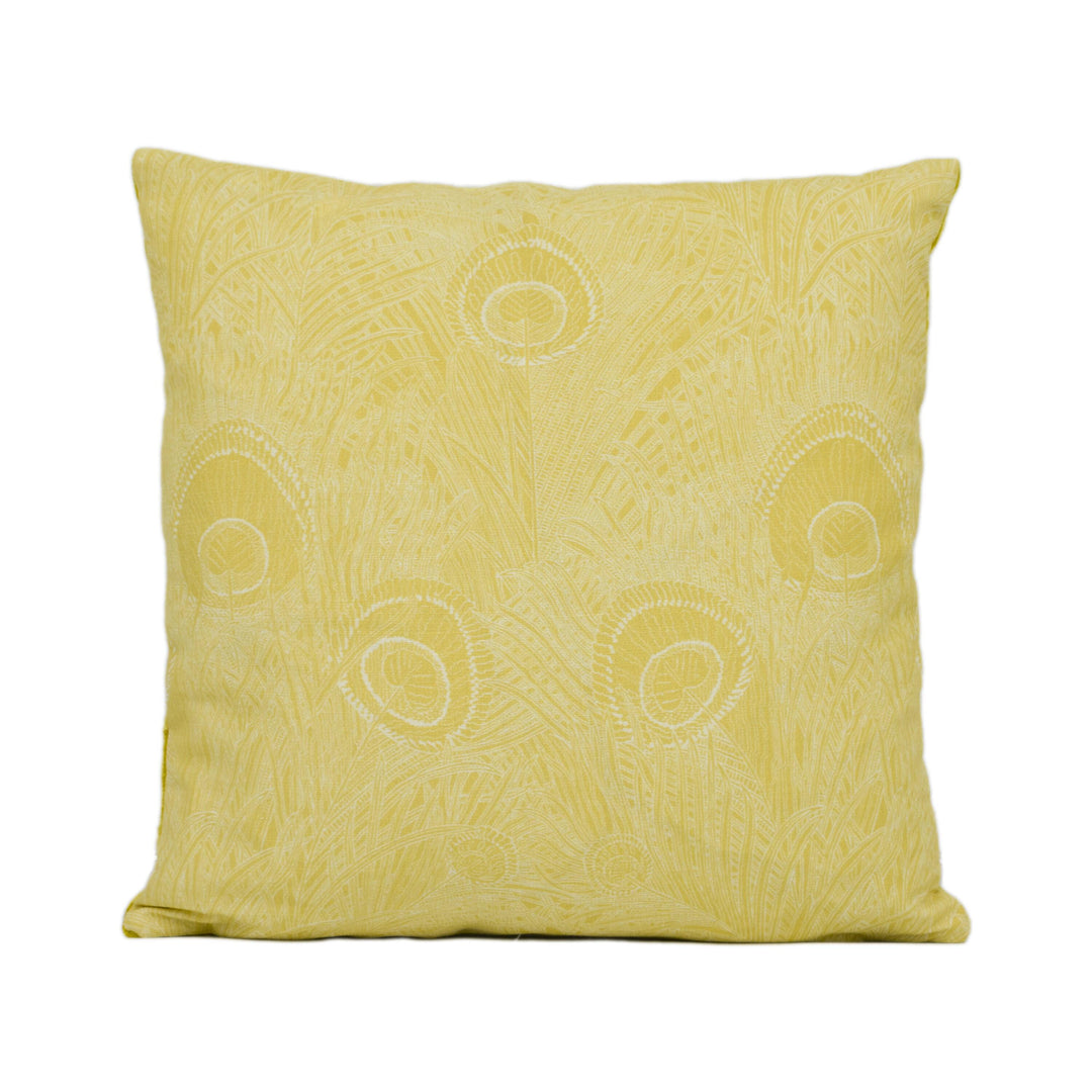 Liberty of London Hebe Lichen / Chartreuse - Striking Peacock Feather