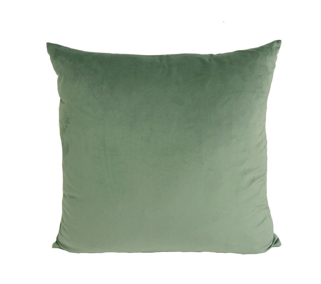 Designer Velvet Stunning Green Cushion Covers Pillow Throw.