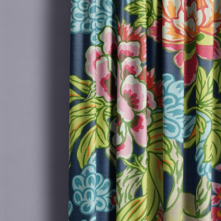 Thibaut - honshu - navy - curtains made to measure drapes designer home decor.