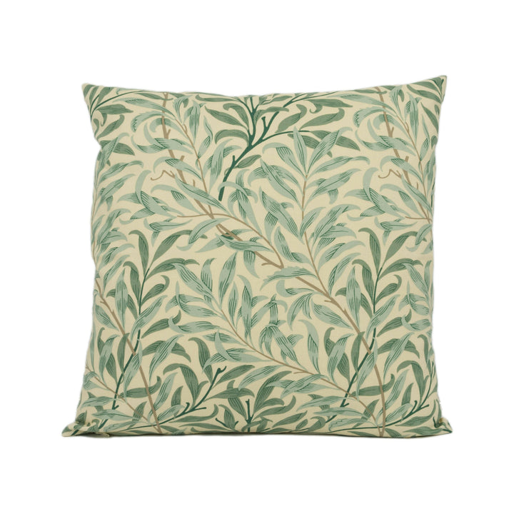 William Morris - Willow Boughs - Cream / Pale Green  - Classic Spring English Cushion Cover Handmade Fall Throw Pillow Designer Home Décor.
