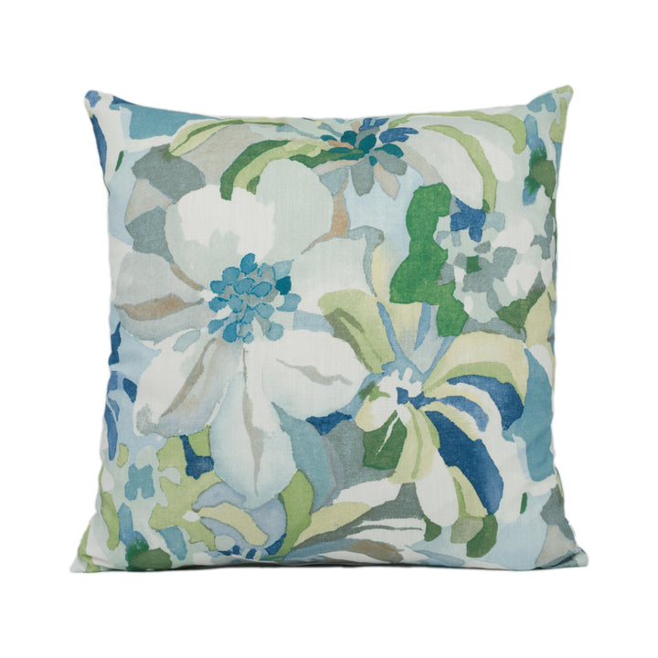 Jane Churchill Hot House Teal / Blue - Punchy Abstract Floral