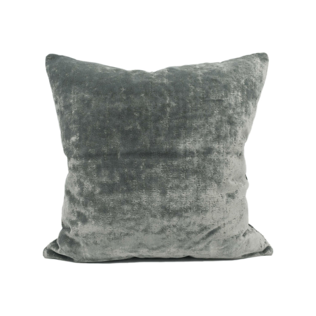 Zoffany - Curzon - Blue - Opulent Plush Velvet Cushion Cover - Handmade Throw Pillow - Designer Home Décor.