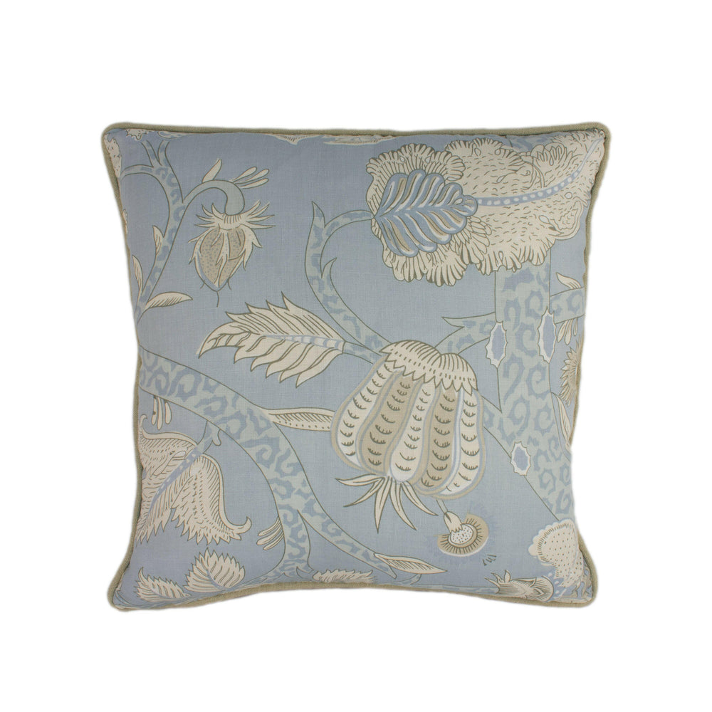Thibaut  - Macbeth - Aqua - Cushion Cover Pillow Throw Designer Home Decor.