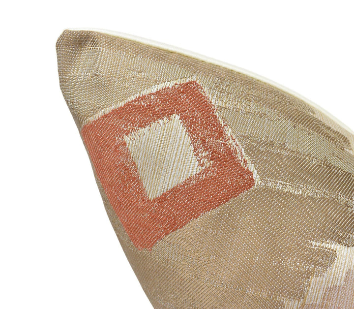 Prestigious - Meknes - Amber - Aztec Jacquard Weave Designer Cushion Cover - Luxury Prestigious Pillow - Handmade Pillow Cover - Custom.