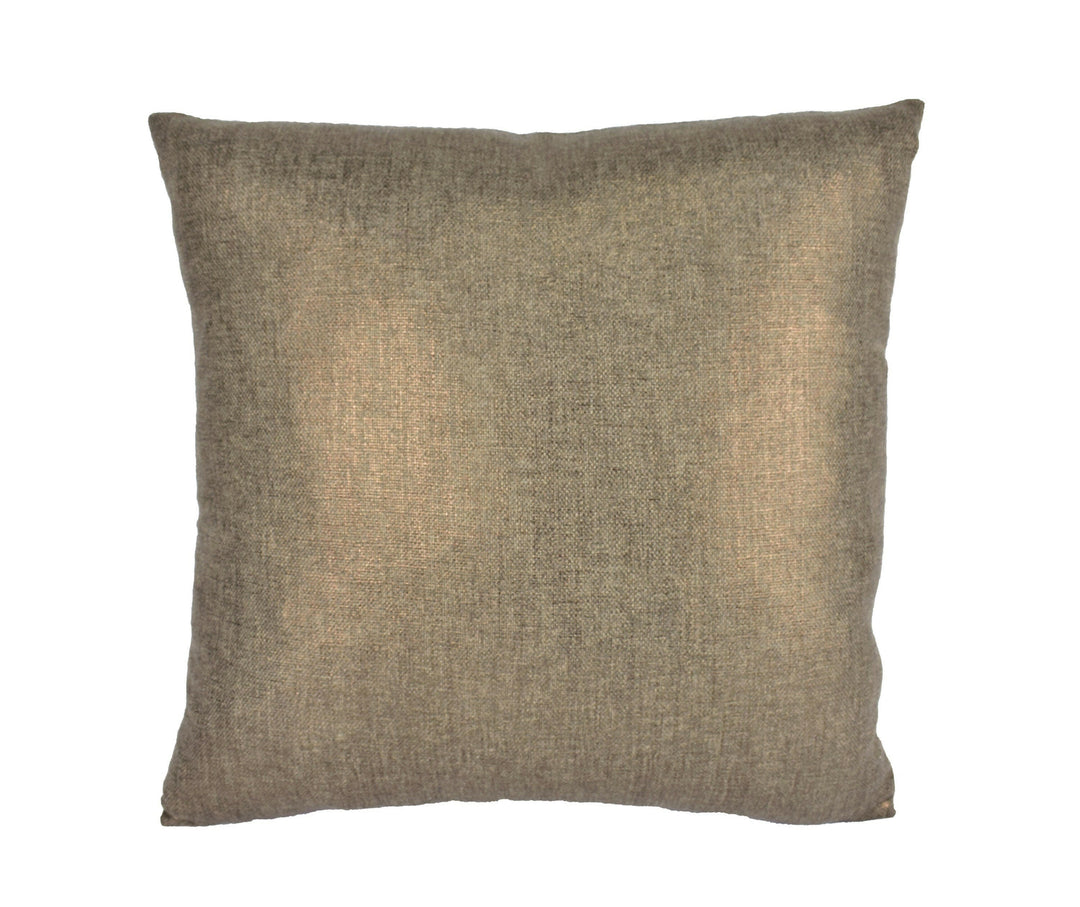 Prestigious - Aquilo - Copper - Stylish Metallic Cushion Cover - Handmade Throw Pillow Designer Home Decor.