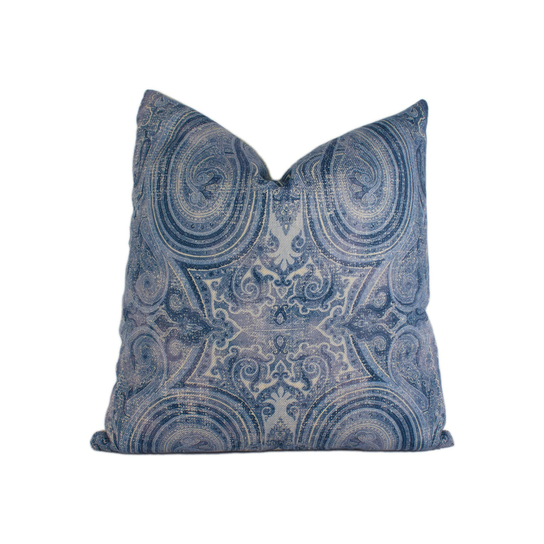Ralph Lauren - Birchwood Paisley - Dusk - Stunning Designer Cushion Cover Home Décor Throw Pillow.