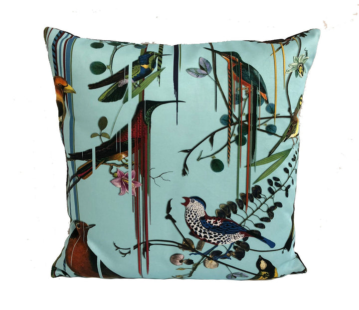 Christian Lacroix for Designers Guild - Birds Sinfonia - Source - Expressive Bird Iconic Botanical Designer Cushion Cover - Luxury Pillow