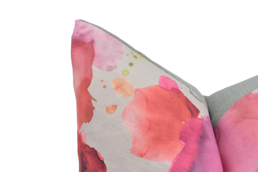 Voyage - Cloud Burst - Russett - Gorgeous Watercolour Cloud Designer Cushion Cover - Luxury Throw Pillow - Handmade Home Decor.