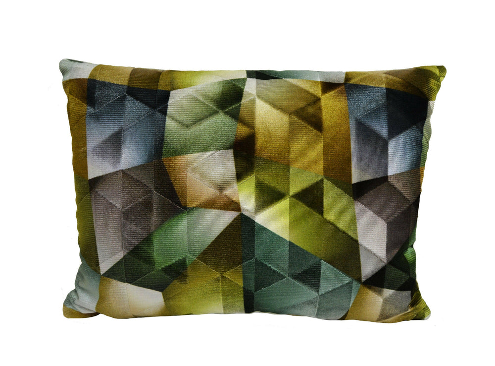 Designers Guild - Maurier - Emerald - Luxury Velvet Cushion Cover Throw Pillow Designer Home Decor.