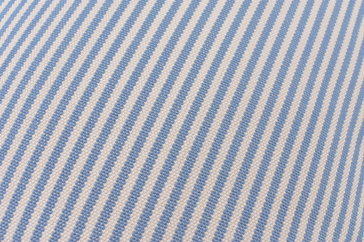 Sanderson – Burnham – Woad – Luxury Designer Cotton Pinstripe Cushion Cover