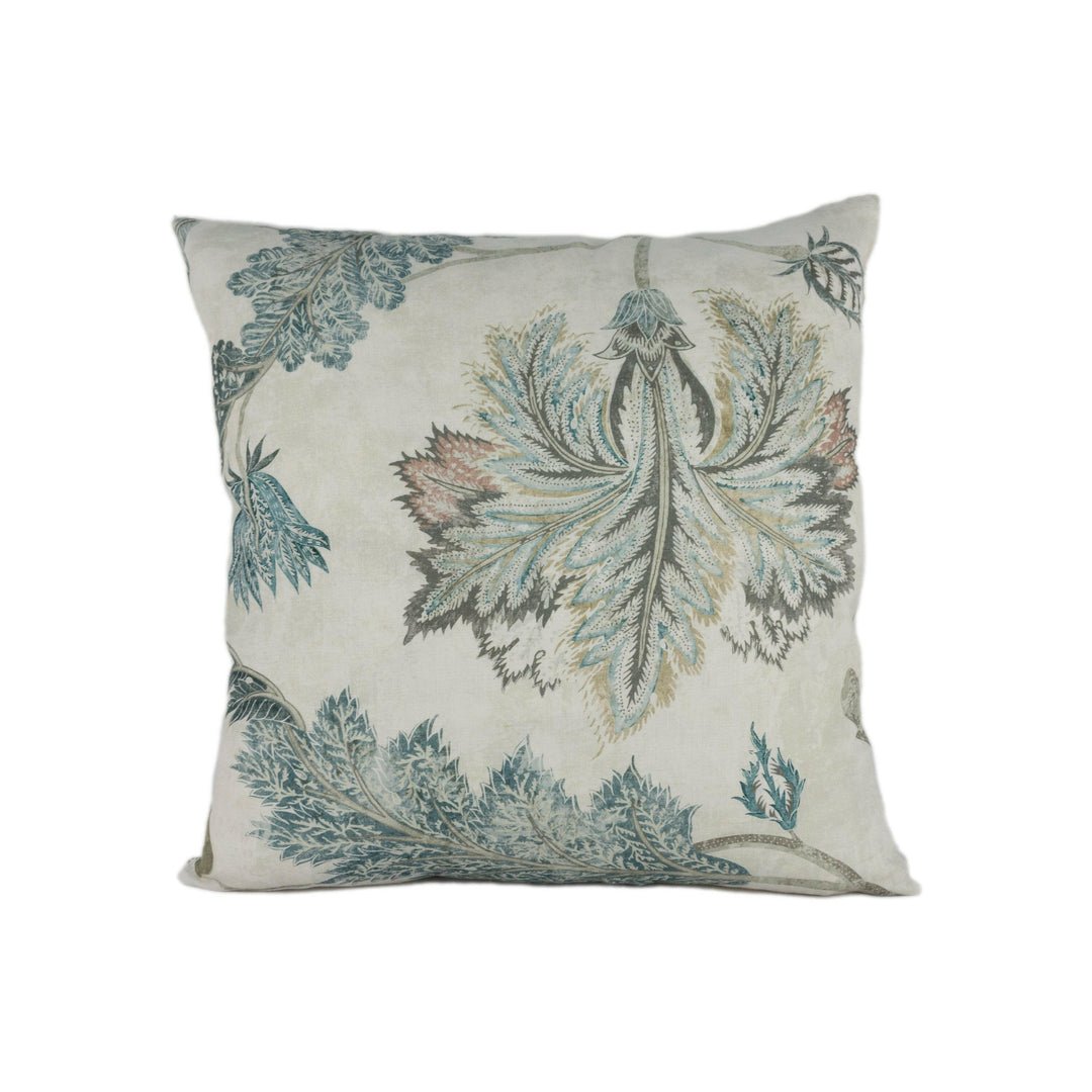 Zoffany - Indienne Print - Natural / Aubusson - Luxurious Floral Zoffany Archive Cushion Cover - Handmade Throw Pillow Designer Home Decor.