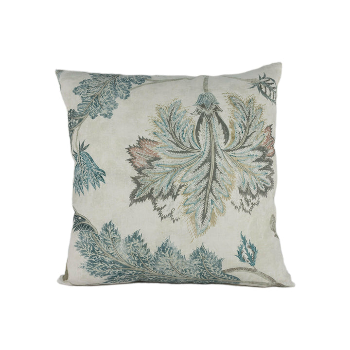Zoffany - Indienne Print - Natural / Aubusson - Luxurious Floral Zoffany Archive Cushion Cover - Handmade Throw Pillow Designer Home Decor.