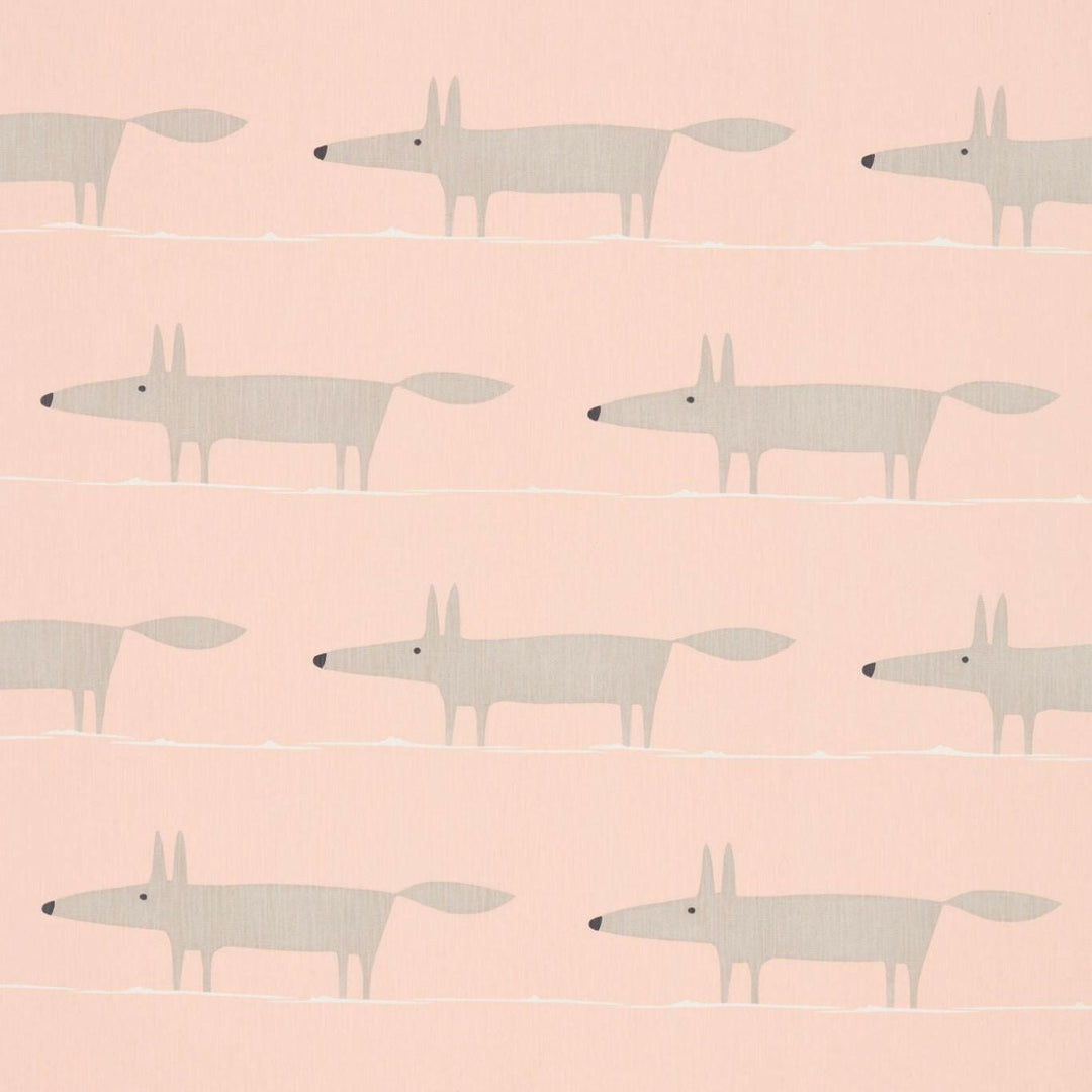 Scion - Mr Fox - Blush - Made To Measure Professionally Made Roman Blind.