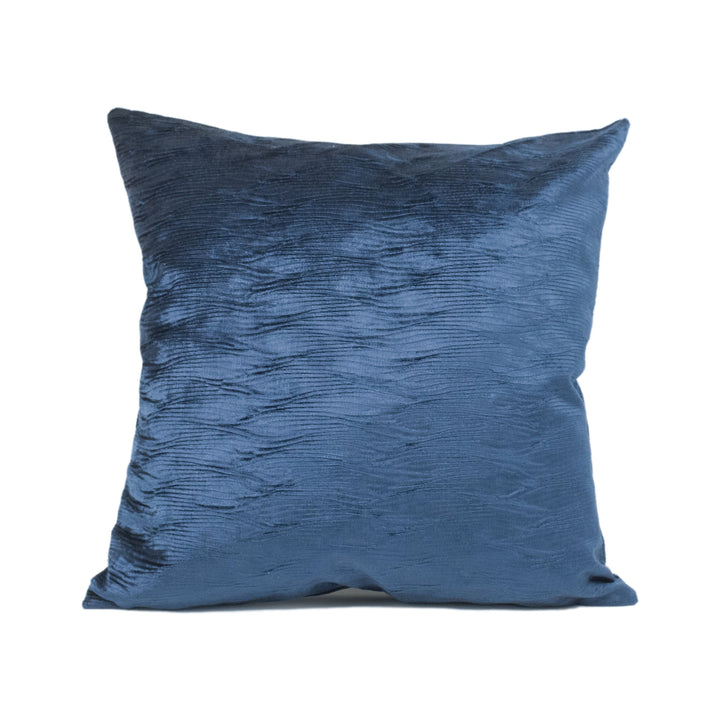 Harlequin - Arkona - Navy - Stunning Textured Velvet Cushion Cover - Handmade Throw Pillow - Designer Home Décor