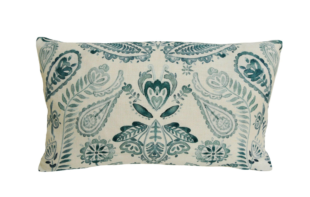 Bluebellgray - Aria - Teal - Cushion Cover Pillow Throw Designer Home Decor.