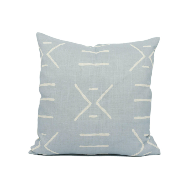 Andrew Martin - Kongo - Powder - African Inspired Geometric Motif Cushion Cover - Handmade Throw Pillow - Designer Home Décor.