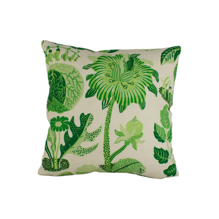 Schumacher - Exotic Butterfly - Leaf - Signature Josef Frank Whimsical Butterfly Designer Cushion Cover - Luxury Throw Pillow - Handmade.