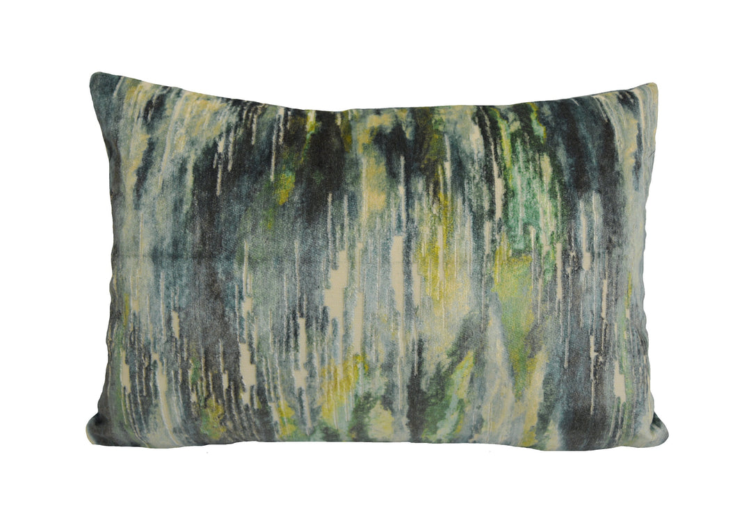 Clarke &amp; Clarke - Umbra - Peacock - Sumptuous Designer Velvet Cushion Cover Throw Pillow Home Decor
