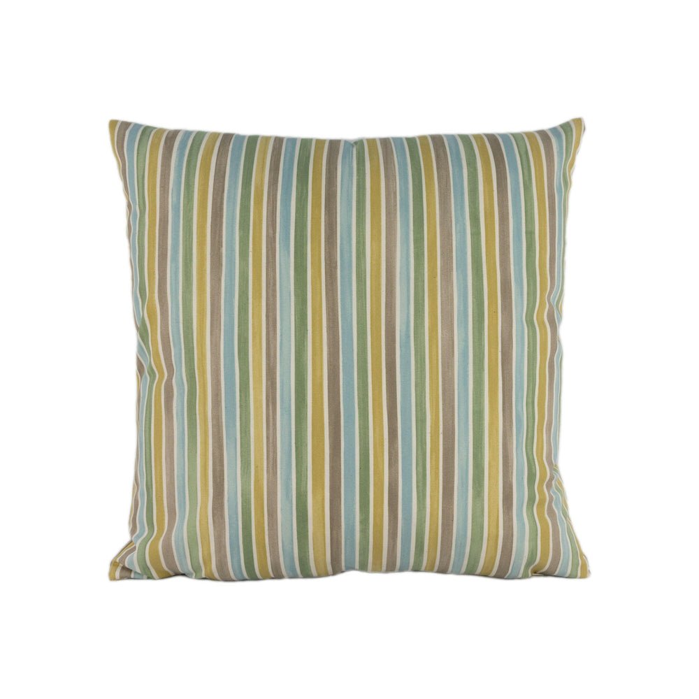 Sanderson / Emma Bridgewater - Polka Stripe - Light Green / Duck Egg - Cushion Cover Throw Pillow Designer Home Decor.
