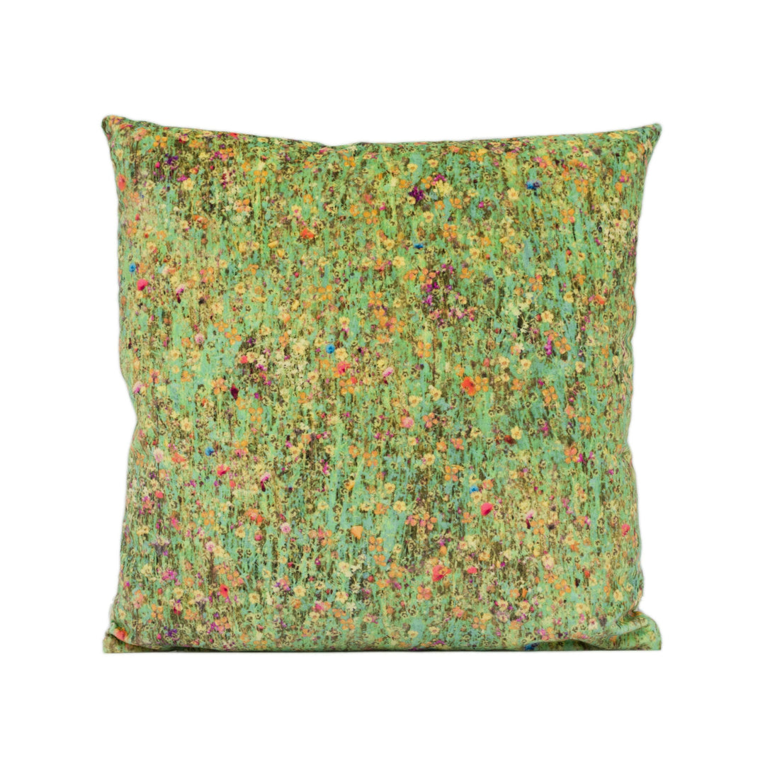 Liberty of London - Mawston Meadow Velvet - Dew - Plush Floral Cushion Cover Throw Pillow Designer Home Décor.
