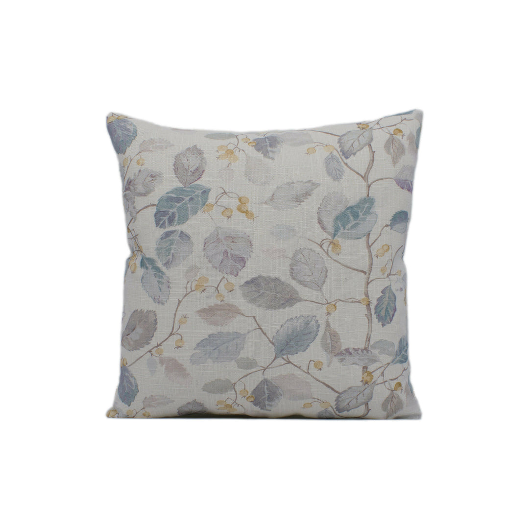 Sanderson - Woodland Berries - Grey / Silver - Stunning Designer Cushion Cover Home Décor Throw Pillow.