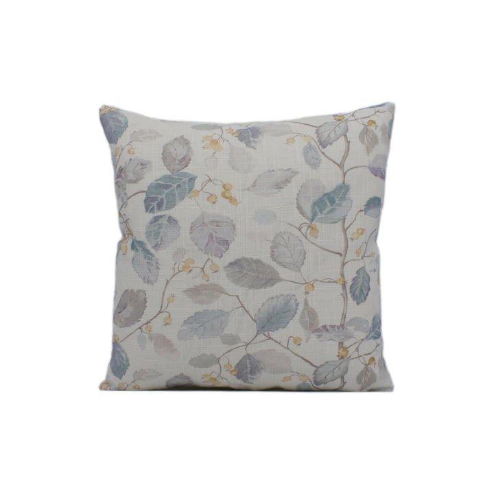 Sanderson - Woodland Berries - Grey / Silver - Stunning Designer Cushion Cover Home Décor Throw Pillow.