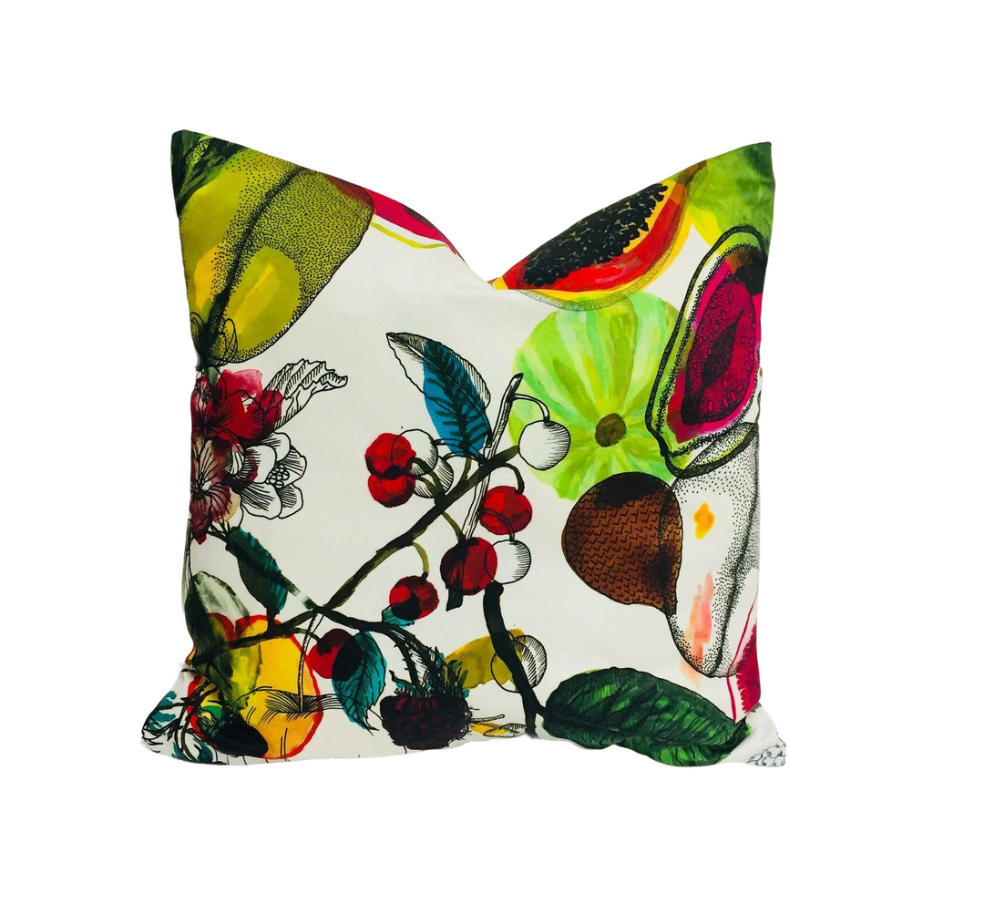 Designers Guild & Christian Lacroix - Manaos - Perroquet - Luxury Cushion Cover Throw Pillow Designer Home Decor.