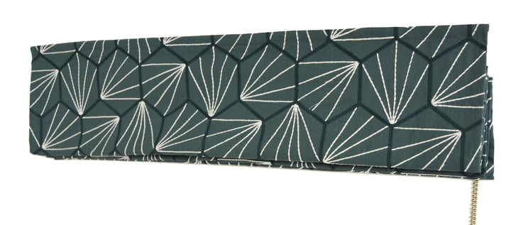 Scion - Aikyo - Teal - Made To Measure Professionally Made Roman Blind.