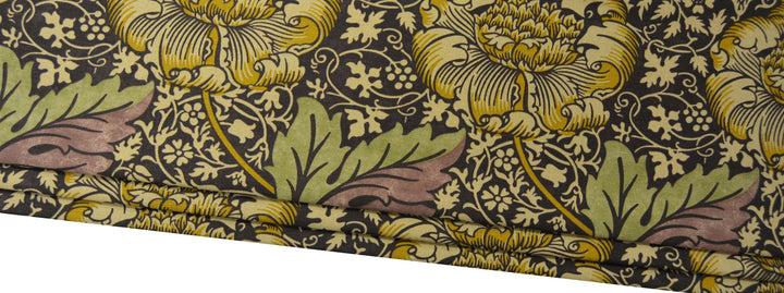 William Morris - Kennet - Grape &amp; Gold - Made To Measure Professionally Made Roman Blind.