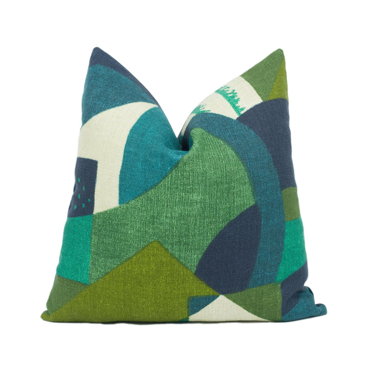 Zoffany - Abstract 1928 - Serpentine - Bold Bauhaus Influenced Cushion Cover Handmade Throw Pillow Designer Home Décor.