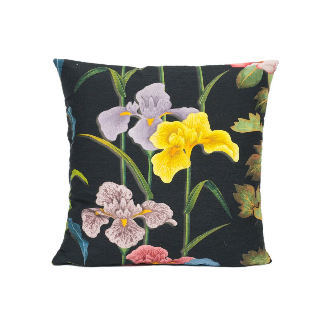 Designers Guild - Selam - Jais - Stunning Christian Lacroix Cushion Cover Handmade Flower Throw Pillow Designer Home Décor.