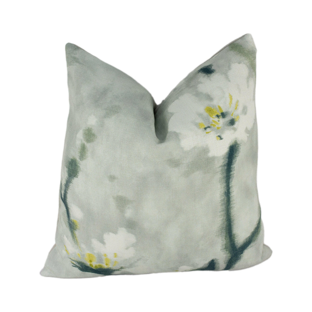 Sanderson - Eleni - Grey / Pearl - Cushion Cover Throw Pillow Designer Home Decor.