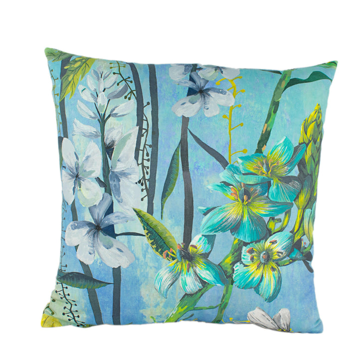 Designers Guild - Masson - Azure - Cushion Cover Throw Pillow Designer Home Decor.