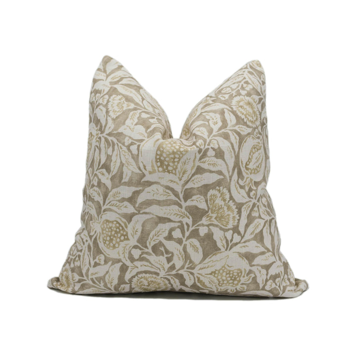 Sanderson - Annandale - Parchment / Stone - Stunning Designer Cushion Cover Throw Pillow Home Décor.