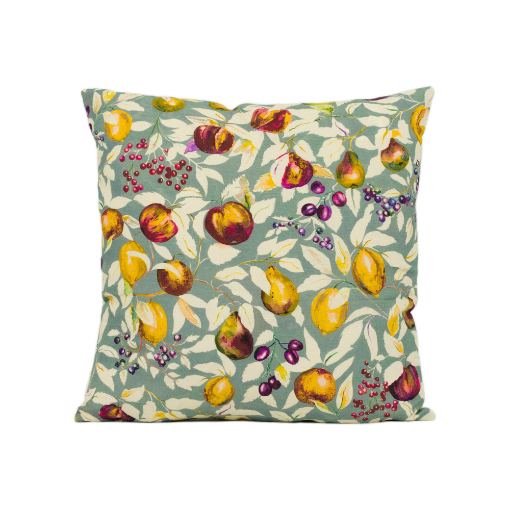 Liberty - Fruit Billett - Lemon Tree - Floral Fruit Tree Cushion Cover Handmade Throw Pillow Designer Home Décor.