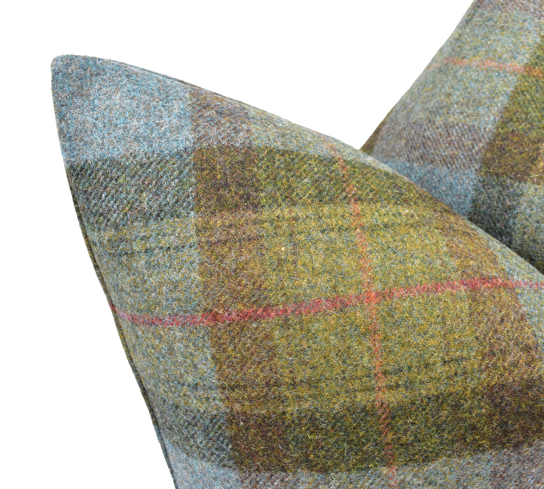 Abraham Moon – Skye Sea – 100% Wool Cushion Cover