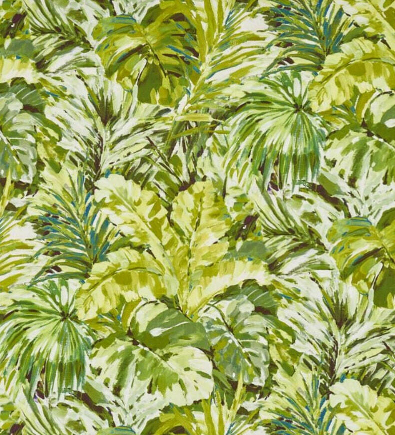 Prestigious - Palmyra - Oasis - Exotic Tropical Jungle Cushion Cover - Handmade Throw Pillow Designer Home Decor.