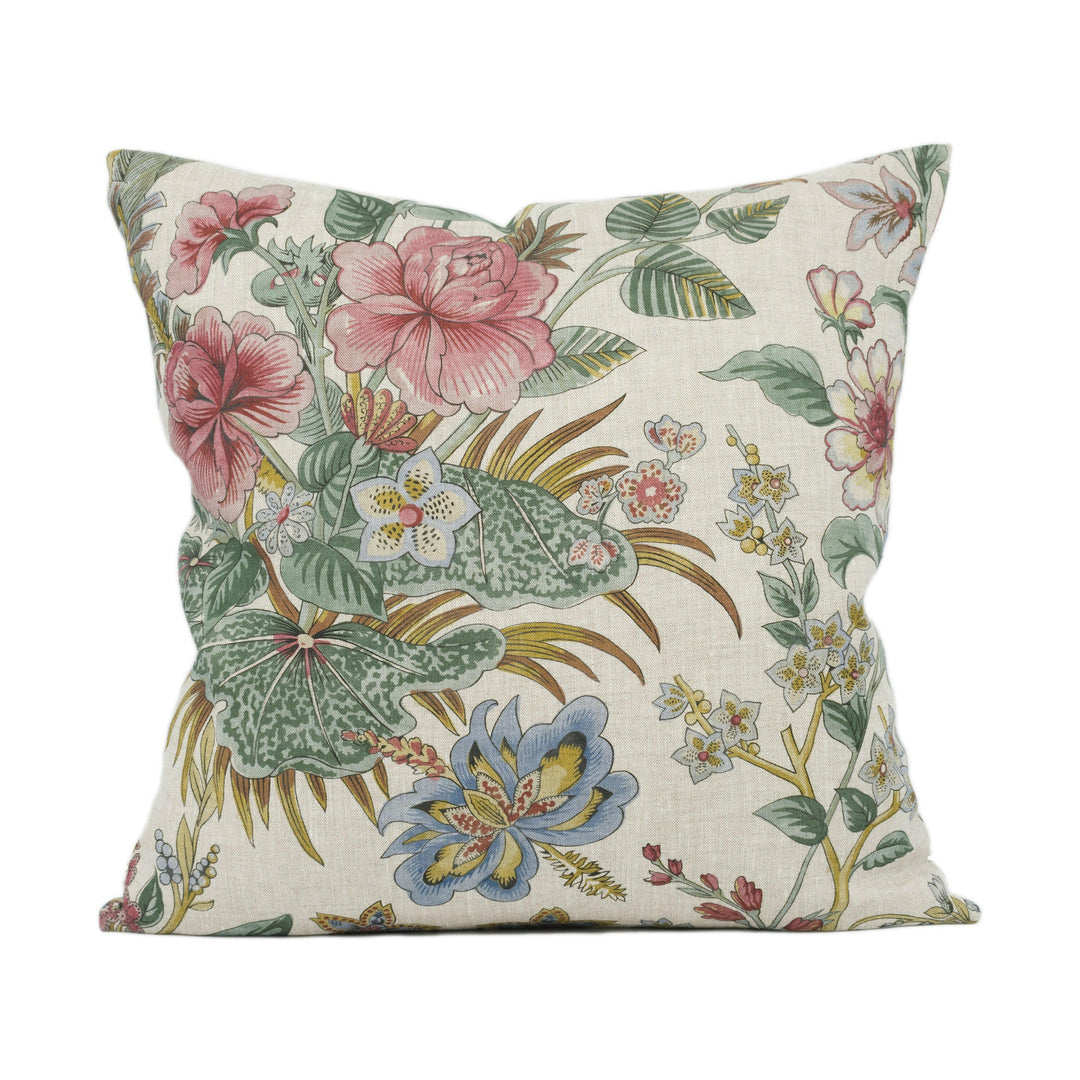 St. Leger &amp; Viney - Cordelia - Col 1 - Stunning Classic Floral Cushion Cover - Handmade Throw Pillow - Designer Home Décor.