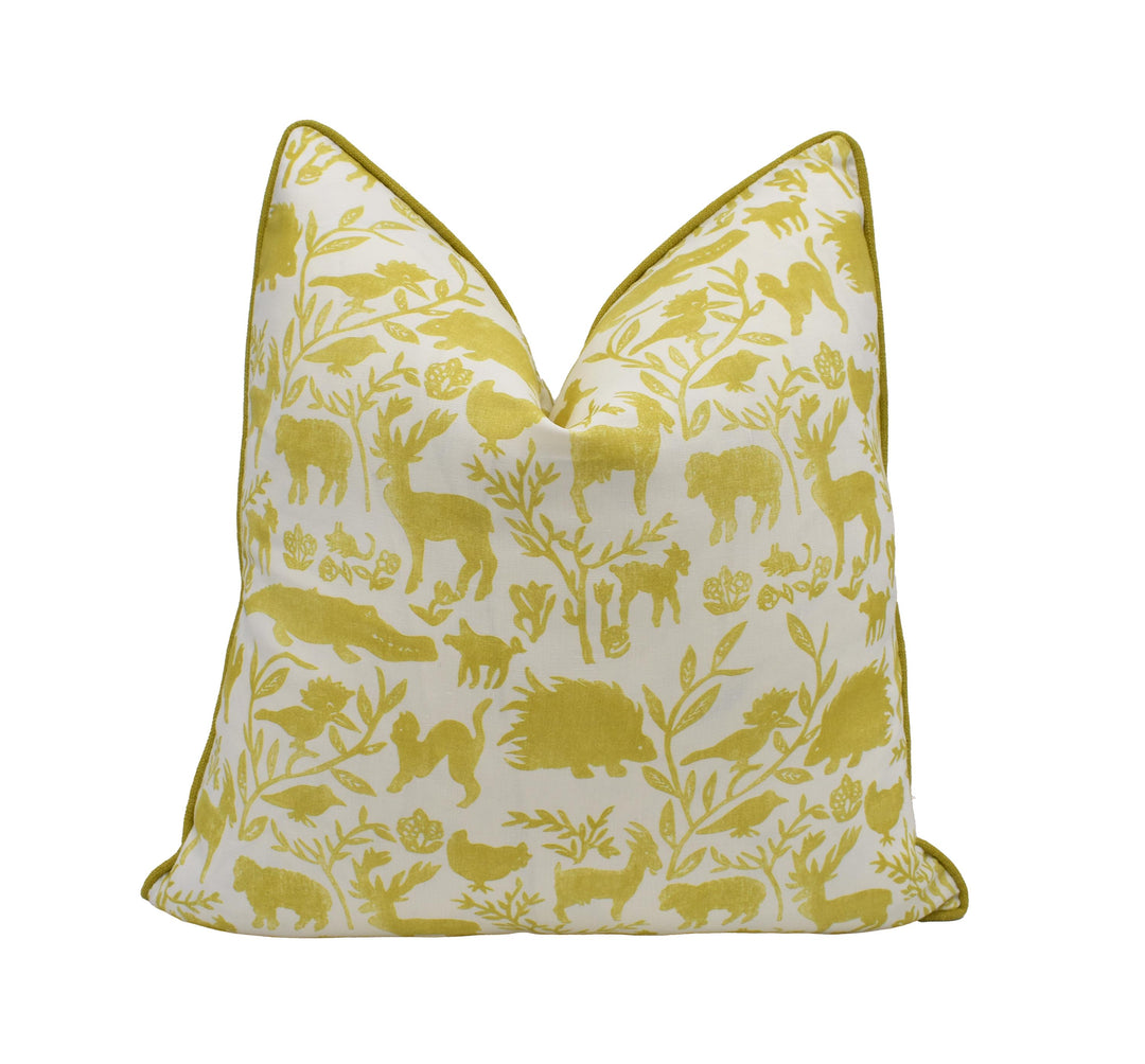 Flockhart Fabrics - Nursery Design - Yellow Noah&