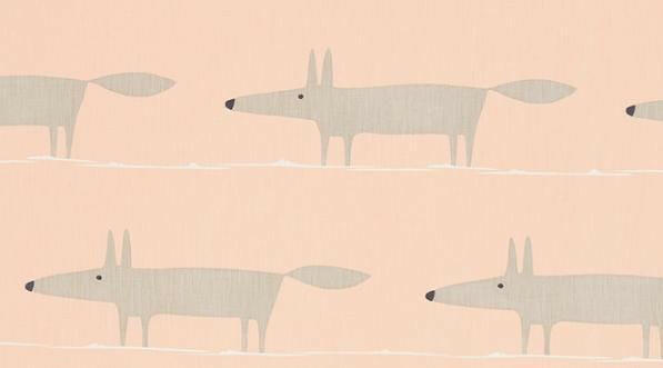 Scion - Mr Fox - Pair of 12" Double-Sided Cushion Covers - 8 Colours Available - Designer Throw Pillow Stunning Scatter Pillow Home Decor.