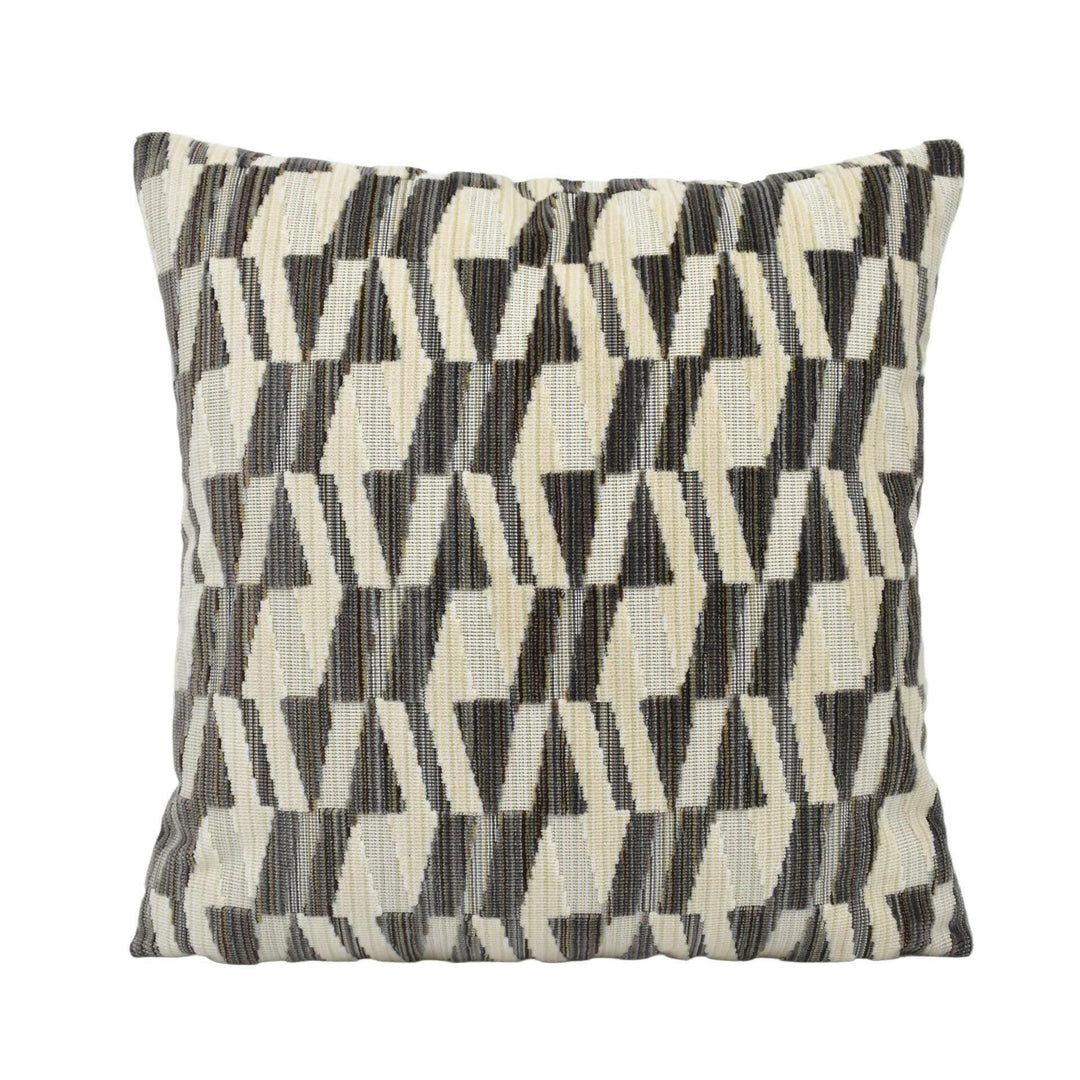 Thibaut - Bossa Nova Velvet - Charcoal - Ultra Luxurious Geometric Épinglé Velvet Designer  Cushion Cover - Luxury Throw Pillow - Handmade.