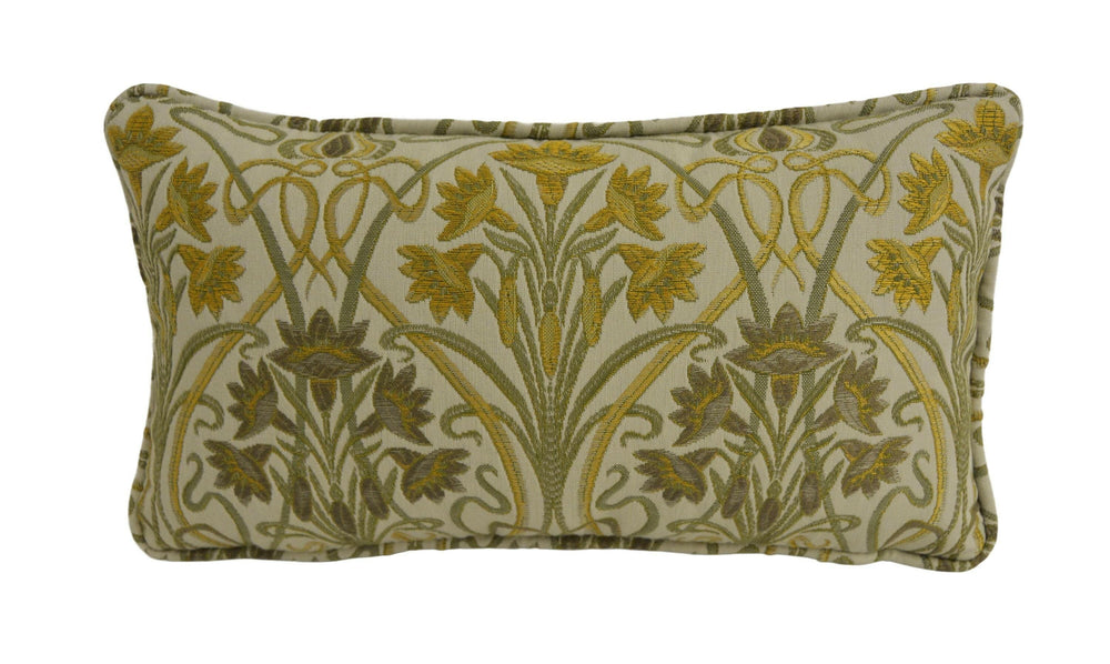 ILiv - Tiffany - Sand / Prussian / Jewel - Embroidered Cushion Cover/Pillow Throw Stunning.