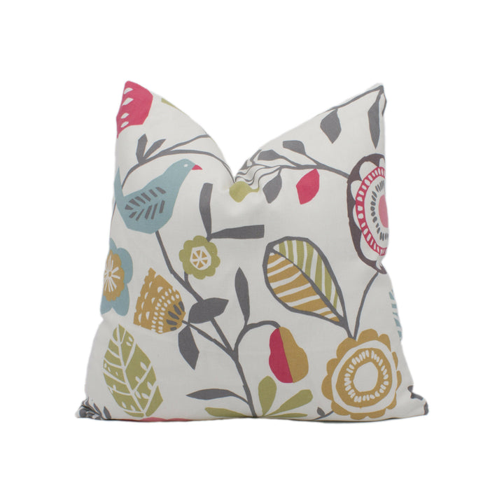 Clarke & Clarke x Studio G - Folki - Pastel - Stunning Designer Cushion Cover Home Décor Throw Pillow.
